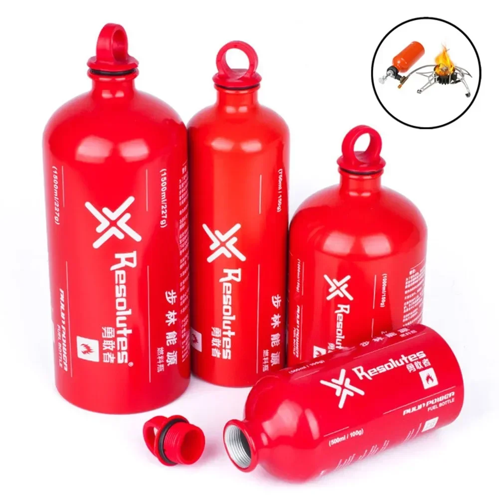 Description Picture 2 of item1500/1000/750/500 ML Outdoor Gas Oil Fuel Bottle Motorcycle Emergency Petrol Gasoline Canister Camping Cooking Stove Fuel Bottle