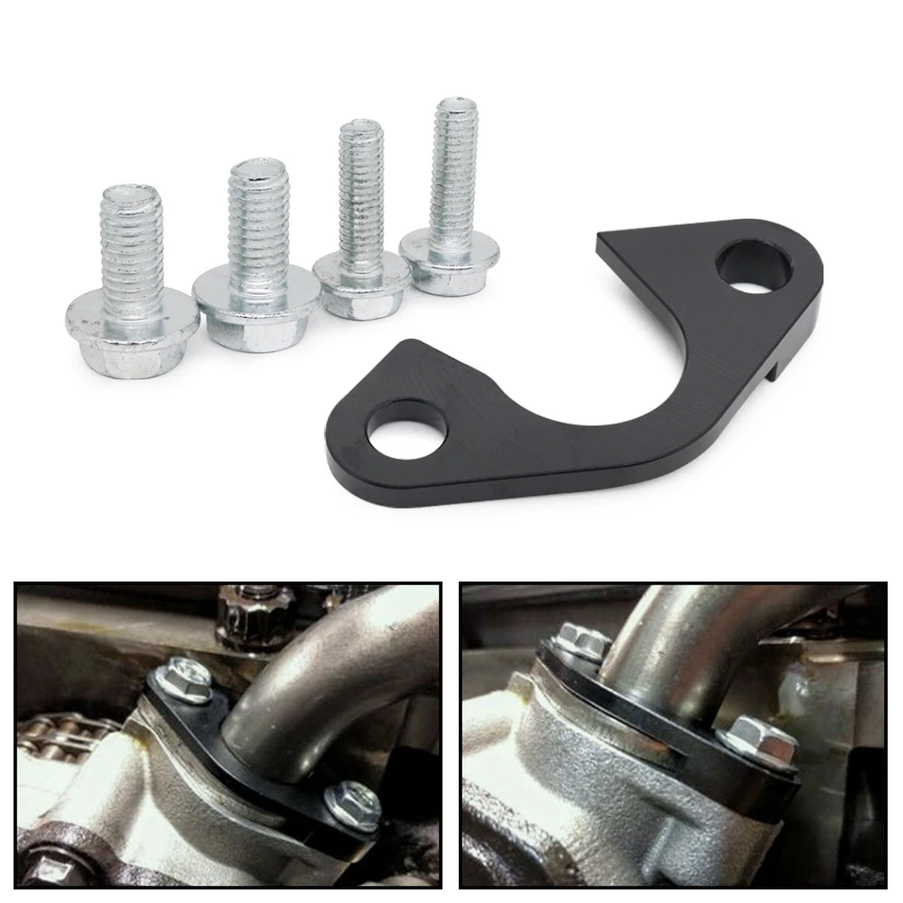 Nuovo Ls1 Billet Oil Pump Pickup Tube Brace Girdle Brace Hold Down Per Gen Iii Iv Ls1 Ls2 Ls3 Ls6 Corvette Trans