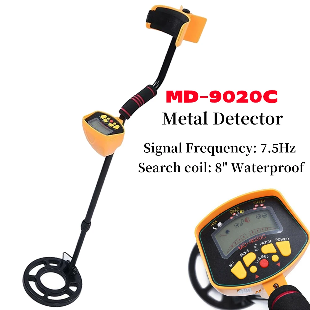 

MD-9020C Underground Metal Detector Gold Digger Treasure Hunter MD-9020C Professional Detecting Equipment Gold Detection