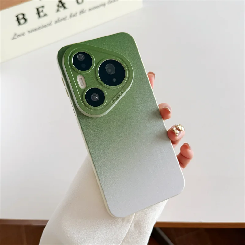 Gradient Candy Color Soft TPU Phone Case with Camera Lens Protection