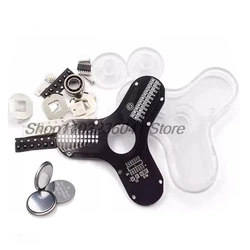 Illuminated DIY Fidget Spinner Kit - Interactive Soldering Experience (With battery)