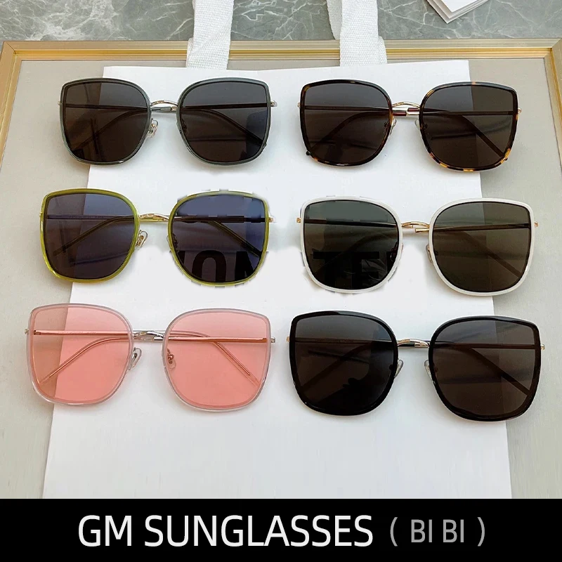 

Bi Bi GENTLE GM Sunglasses For Women Mens Black Eyewear Cat eye Spy Fashion Oversized Luxury Designer Brand Jennie Korea