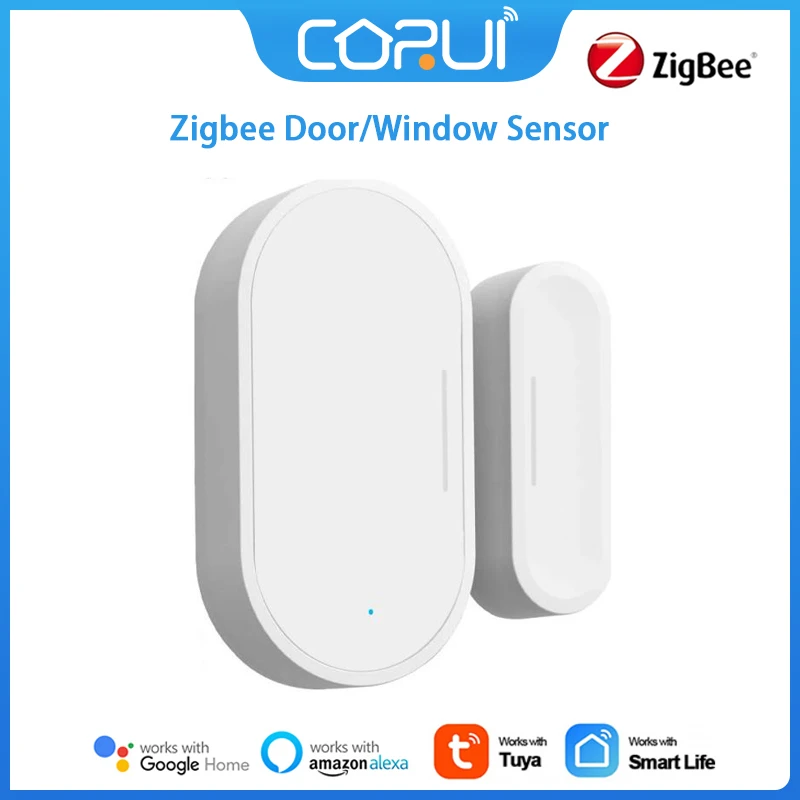 Corui Tuya Zigbee Door/window Sensor Open Entry Smart Security Alarms