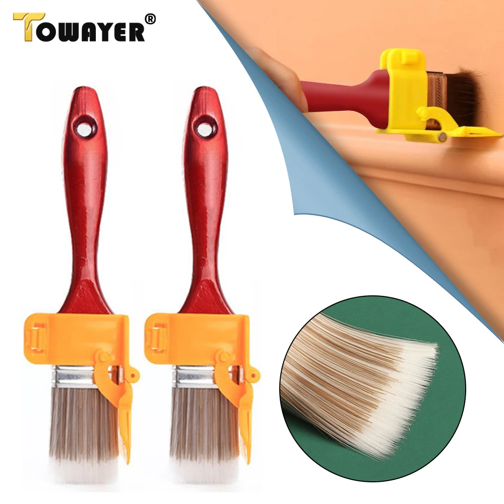 Edger Paint Brush Clean Cut Profesional Latex Paint Brush for Home Room