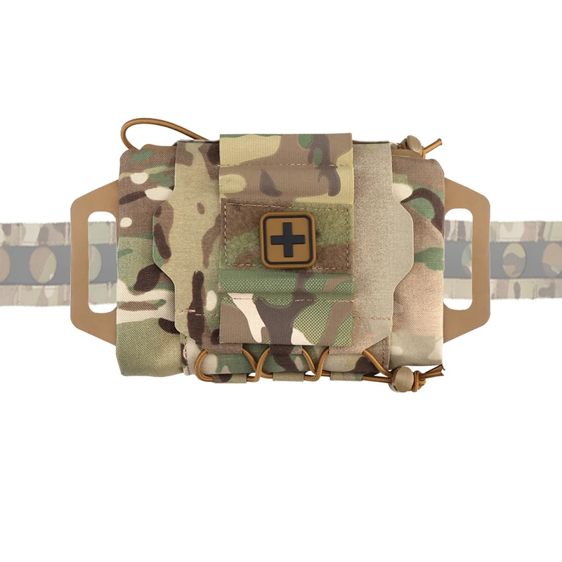 

Rapid Deployment IFAK Kits Tactical Military Pouch MOLLE First-aid Kit Survival Outdoor Hunting Emergency Camping Hiking Medical