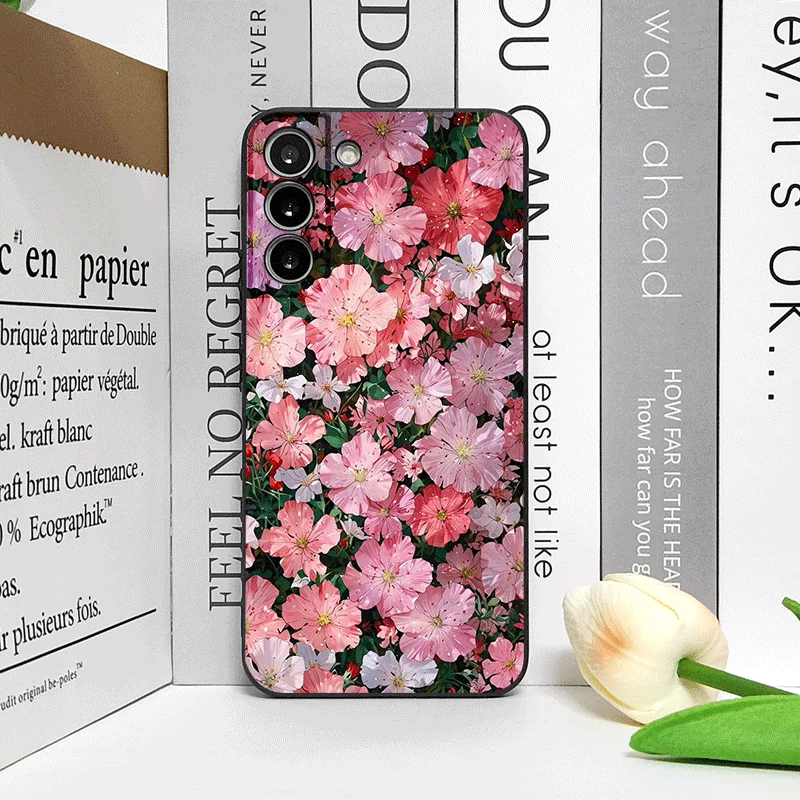 Floral Fragments Phone Case with Flowers Printing Design