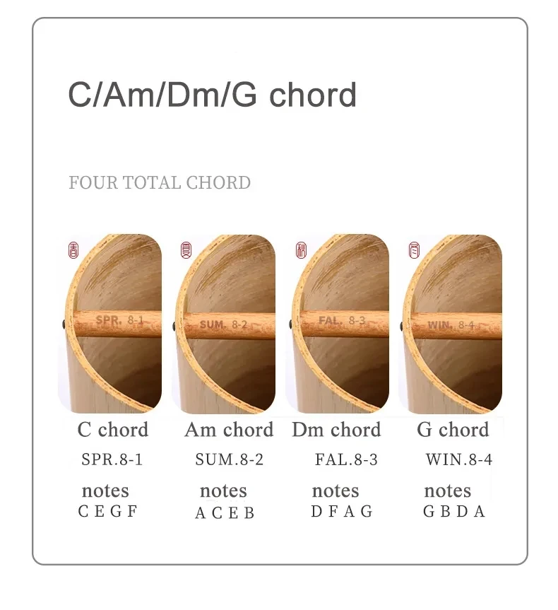 Hluru Windbell Bamboo Wind Chime 8 Tone Rods Windchimes Zen Meditation Craft Home Garden Patio Hanging Ornaments C G Am Dm Chord outdoor wind chimes,wind bell pendant