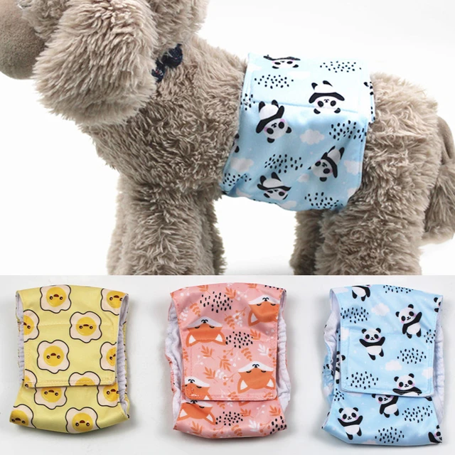 Washable Male Dog Physiological Pants Reusable Sanitary Underwear Belly  Wrap Band Cotton Diaper For Large Small Medium Dog - AliExpress