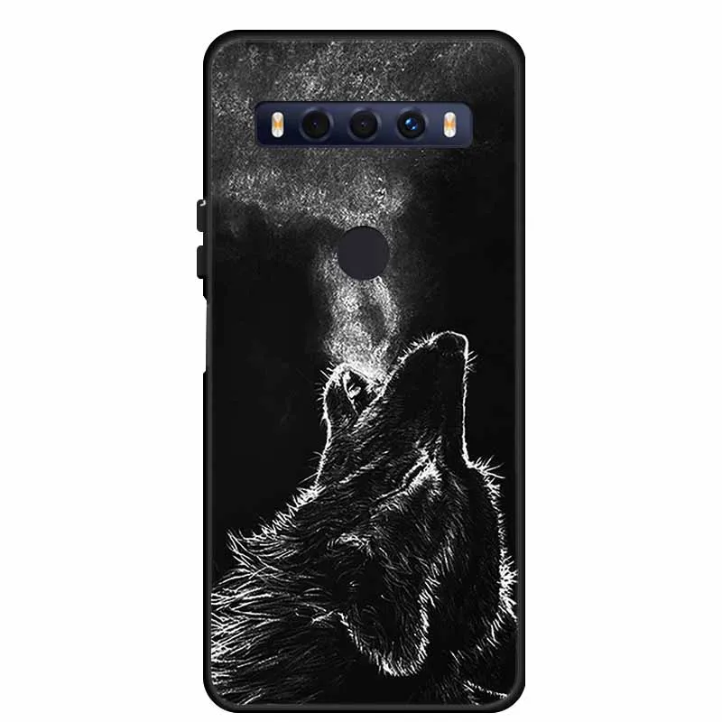 Cartoon Soft TPU Silicone Lion Wolf Phone Case - Stylish Back Cover