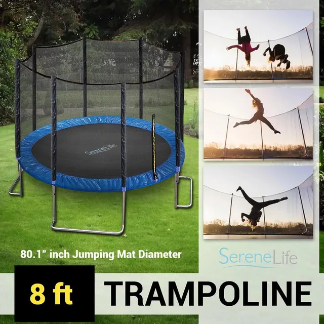 Adult Trampoline w/Net 5
