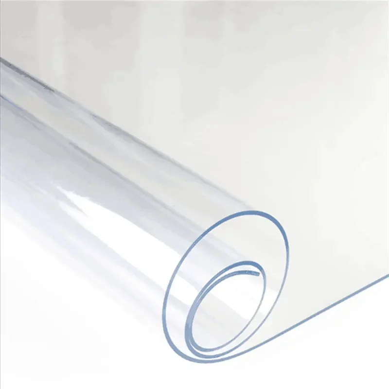 PVC Clear Writing Desk Pad Anti-Static Heat Resistant Waterproof Table Protector for Office Computer Writing Desk Tabletop 2