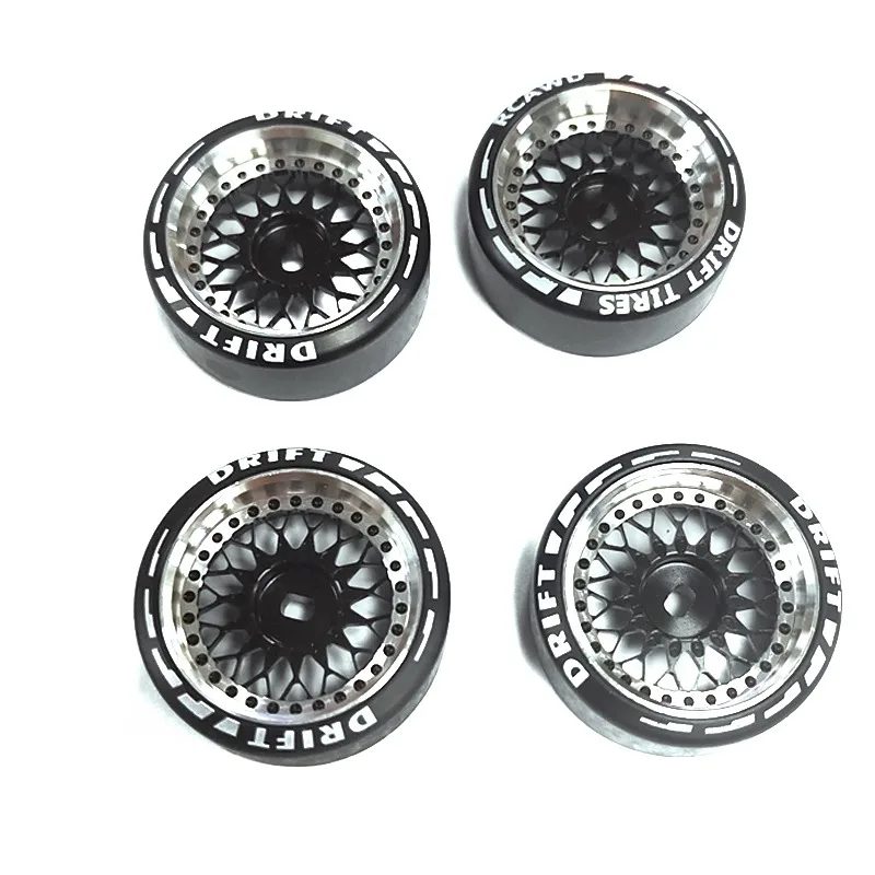 4 teile/satz legierung rc felge + drift reifen für 1/28P929 K989 MINI-Z rallye modell auto verbesserte teil – Detail 12