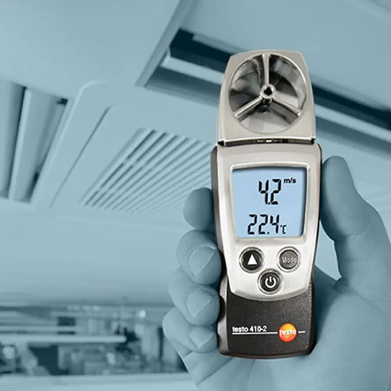 Testo 410-1 디지털 베인 풍속계 풍속