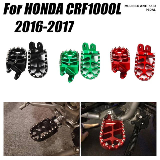 Poggiapiedi Moto Universali In Alluminio Per Honda CRF230 - Coppia - Foto 9