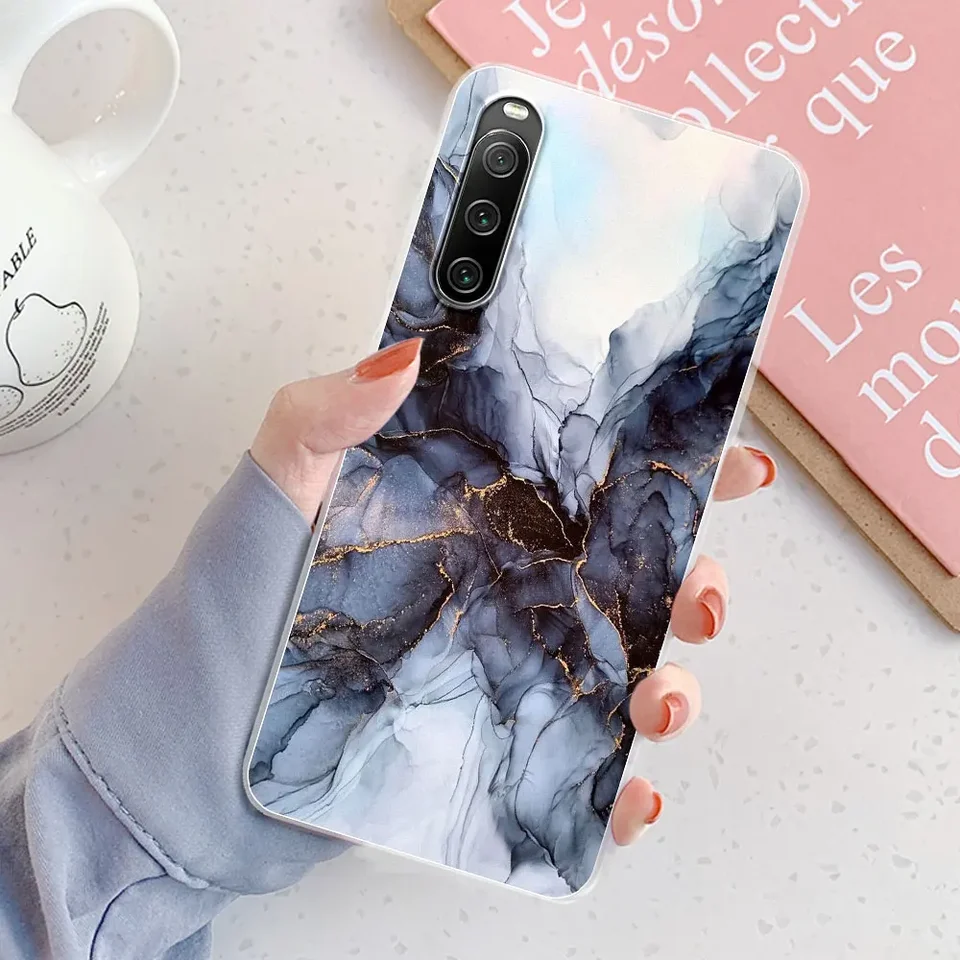 Cover Compatibile Con Sony Xperia 10 V, Custodia Trasparente
