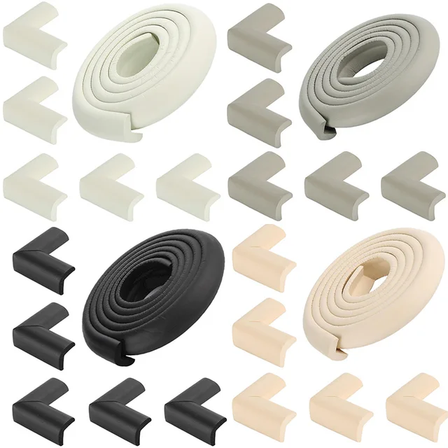 Ensemble de bandes de protection des coins de table pour bébé, protecteur de meubles de maison, couverture de protection des coins souples, soins pour nourrissons 1