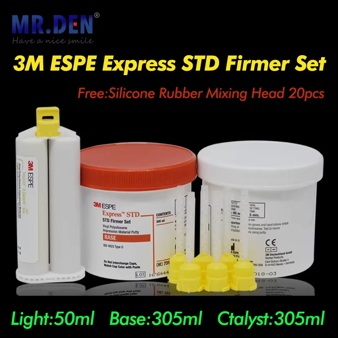 MR DEN Dental Silicone Rubber Impression Material Polymerized Professional Dentistry Supplies