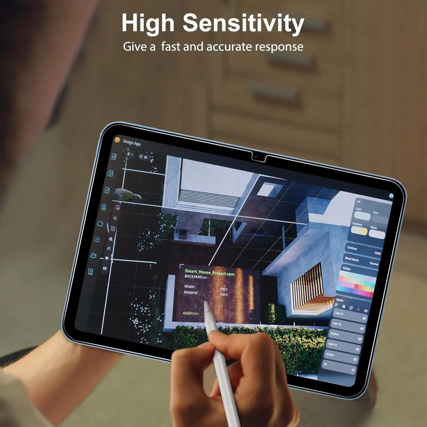 Premium Tempered Glass Screen Protector 2-Pack, Case-Friendly, Scratch-Resistant, Touch-Sensitive