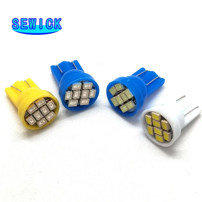 ADT Warm White 3000k Anti-Ghosting AC DC 6.3V LED 194 T10 #555 1 LED 5050 SMD LE - Foto 5