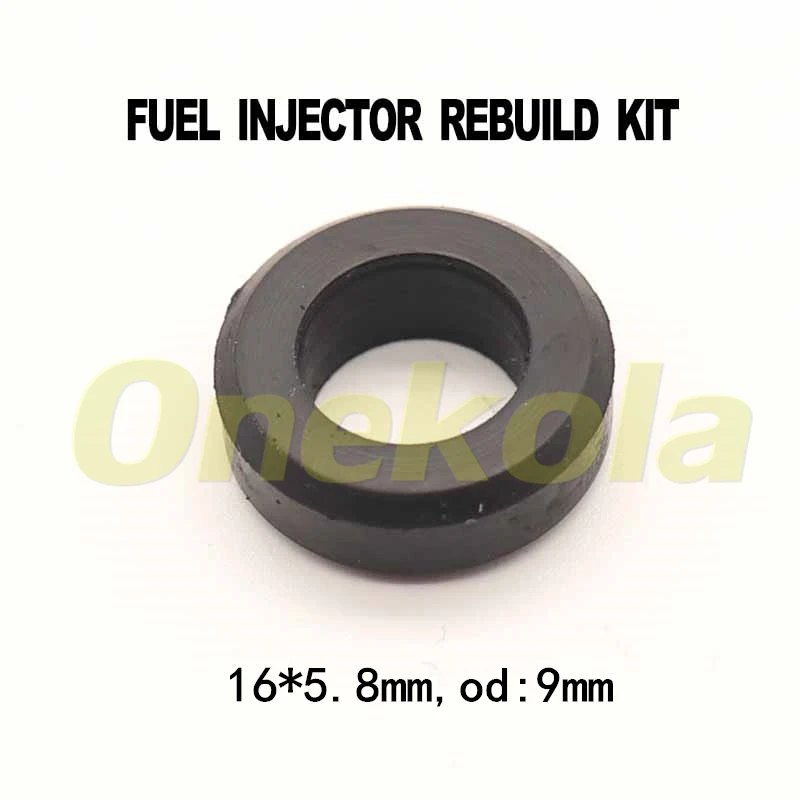 100pieces fuel injector rubber seals for fuel injector repair kits (16*