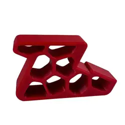Robust Universal Door Stopper for Enhanced Safety and Protection (Red)