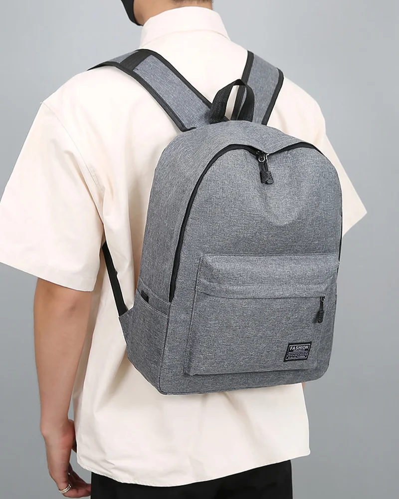 Nylon Backpack Student Large Capacity Backpack Outdoor Leisure Backpack Business Travel Backpack