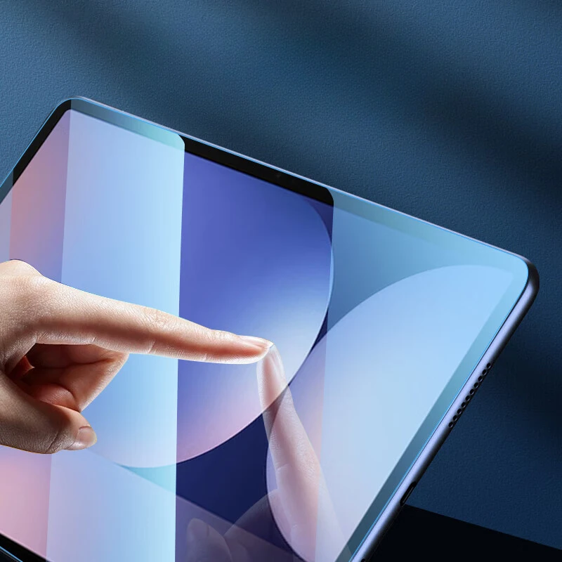 Clear Tempered Glass Screen Protector for Large Tablets - Full Coverage