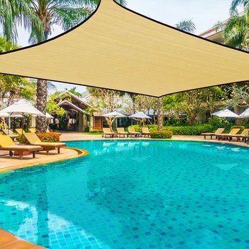 Tenda da esterno Ombreggiatura in rete Accessori da giardino Recinzione privacy Terrazza Ombra Decorazione Auto Parasole Vele Tenda Decorazione da campeggio Casa 1