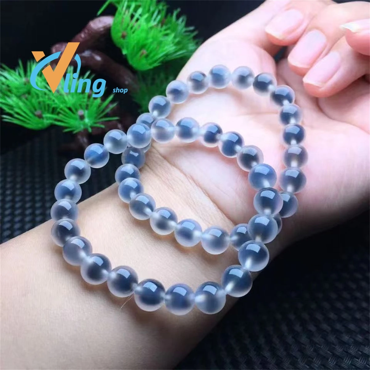 Sugar Heart Agate Bracelet Jade Simple Single-Loop Manufacturer Spot Wholesale Exquisite Fashion Women Jewelry Versatile