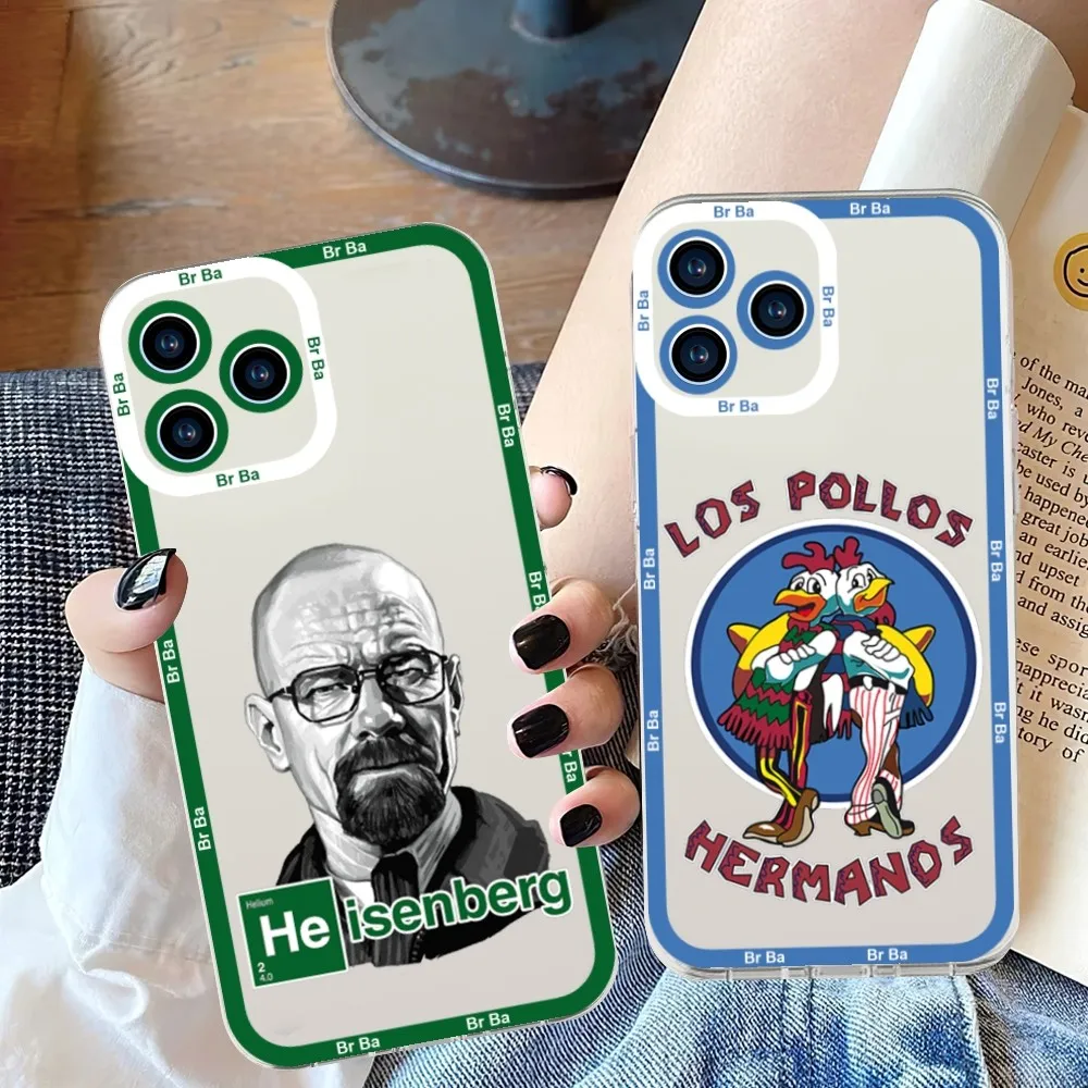 Breaking Bad Tv Phone Case Per Samsung S 23 22 21 20 Ultra Plus Lite Guscio Trasparente