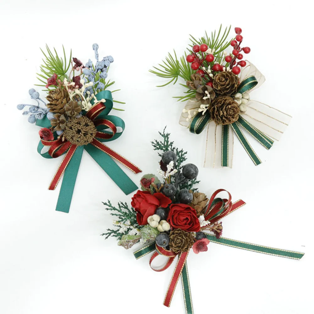 

Искусственная бутоньековая свадебная бутоньерка для гостей мужчин корсажный Цветочный браслет для девушек Свадебная вечеринка Выпускной Декор Свадебные бутоньеры