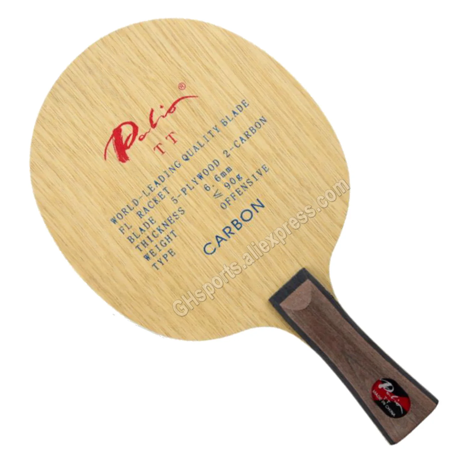 

Original Palio Carbon TT Tom Table Tennis Blade Ping Pong Racket