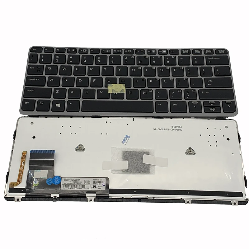 

Клавиатура для ноутбука HP EliteBook 820 G1 820 G2 720 G1 720 G2 725 G2 G2