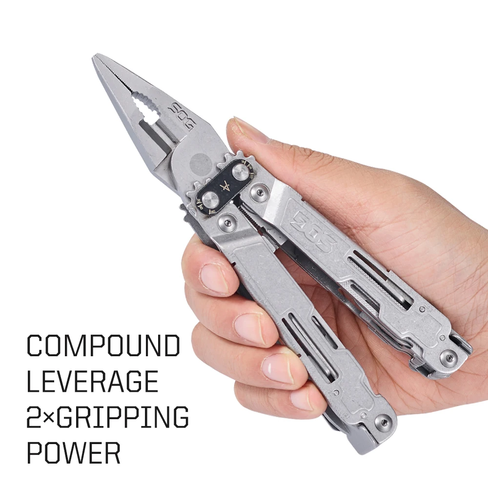 SOG 21 in 1 PowerAccess 디럭스 멀티 도구 군용 전술 접이식 멀티 도구 펜치 야외 생존 캠핑 - PA2001/2002-CP