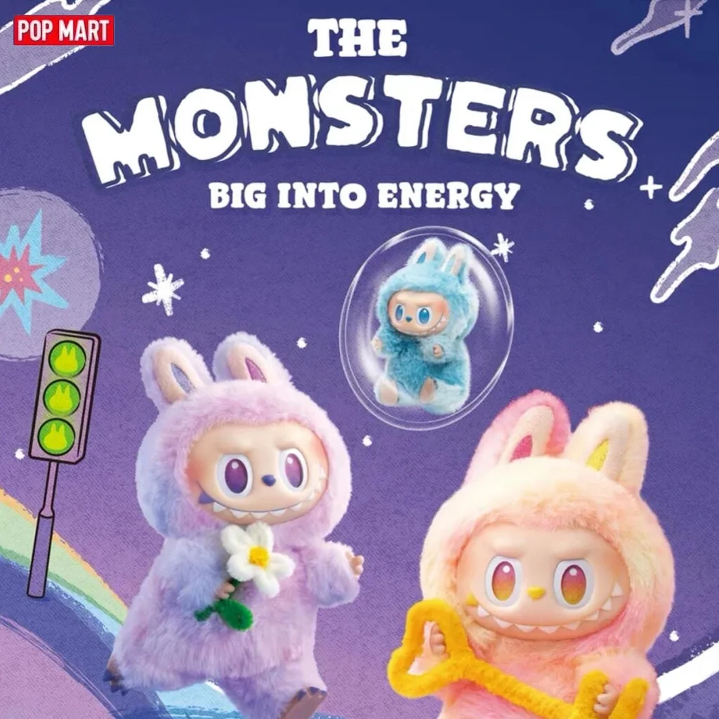 Pop Mart Official Labubu 3.0 Forward Energy Plush: Soft, Home