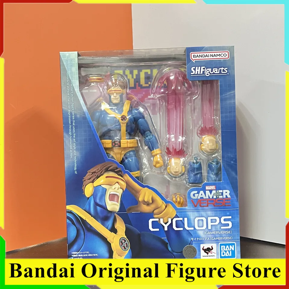 Original BANDAI S.H.Figuarts X-Men Cyclops GAMERVERSE Action