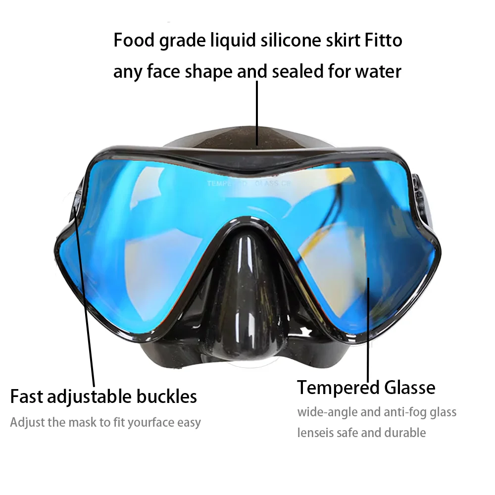 Snorkeling Diving Mask With Case