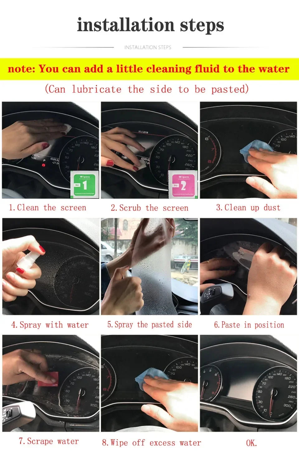 BSTW Compatibile con 2025 2026 Renault Captur II & Renault Symbioz Pellicola Protettiva, per 10,4 Pollici OpenR Link Vertical Touchscreen Schermo in Vetro Temperato 9H Antigraffio