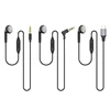 Single Side Earbud Mono Earpiece With Microphone for HandsFree Call Comfort Silicone Tip,Durability Wire Design DropShipping 1