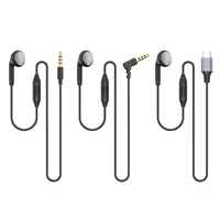 Single Side Earbud Mono Earpiece With Microphone for HandsFree Call Comfort Silicone Tip,Durability Wire Design DropShipping 1
