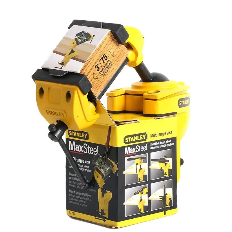 STANLEY Versatile Table Vise 3 Inch Mini Bench Clamp 83-069M-81 5