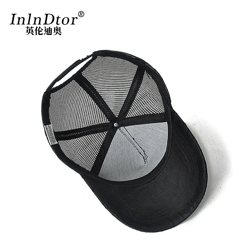 InInDtor Tide Big Head Wrap Hundreds of Baseball Caps Fashion Comfortable Sunscreen Van Hat 4