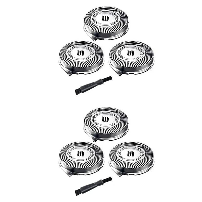 

Сменные головки 6X SH30 для бритвенного станка Norelco Series 3000, 2000, 1000, SH30/52