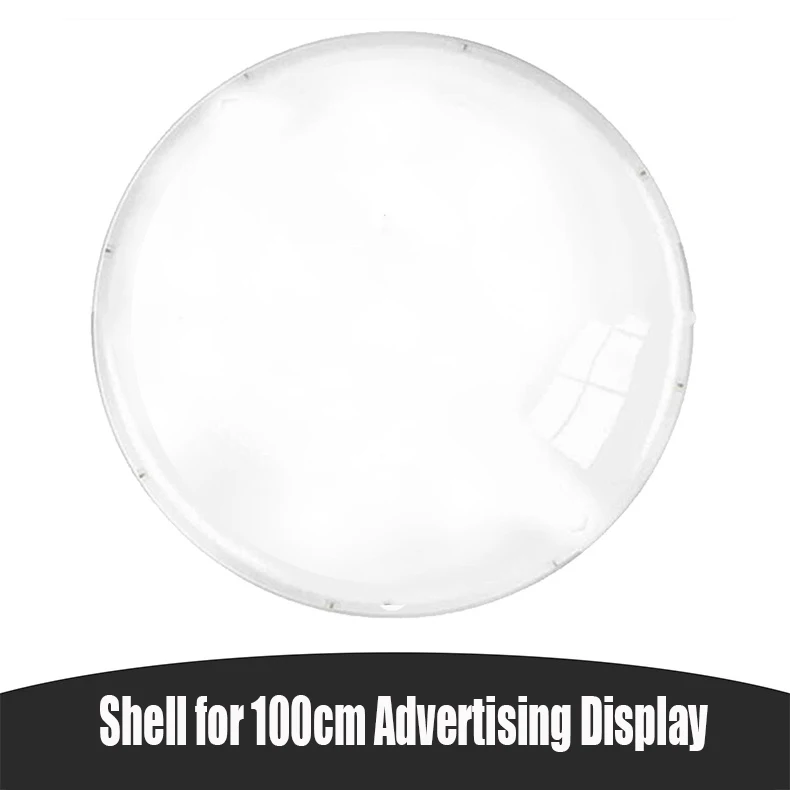 3D Hologram Projector Protection Cover LED Fan Acyrlic Cover Bag 3D Fan Hologram Projector Light Advertising Display 100cm