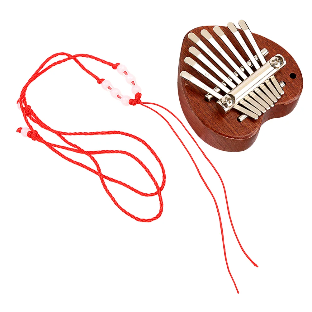 

Портативное пианино Kalimba с 8 клавишами, пианино для пальцев, деревянный музыкальный инструмент Kalimba