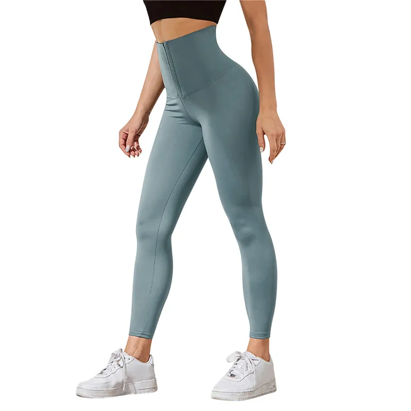 Shrink Abdomen High Waist Corset Yoga Pants Workout Legging Sports Women  Fitness Gym Leggings Running Training Tights Activewear - AliExpress