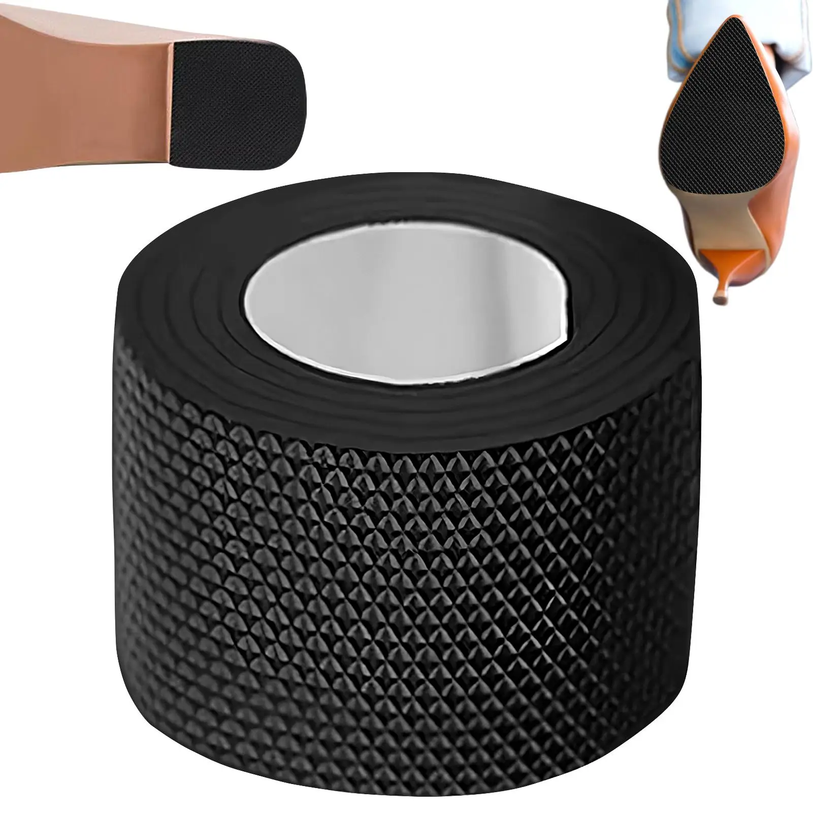 1 roll Anti-Slip Sole Grips Rubber Shoes Sole Grips Wear-Resistant Sole Cover Protector Shoe Grip Sticker Adhesive Shoes Mat