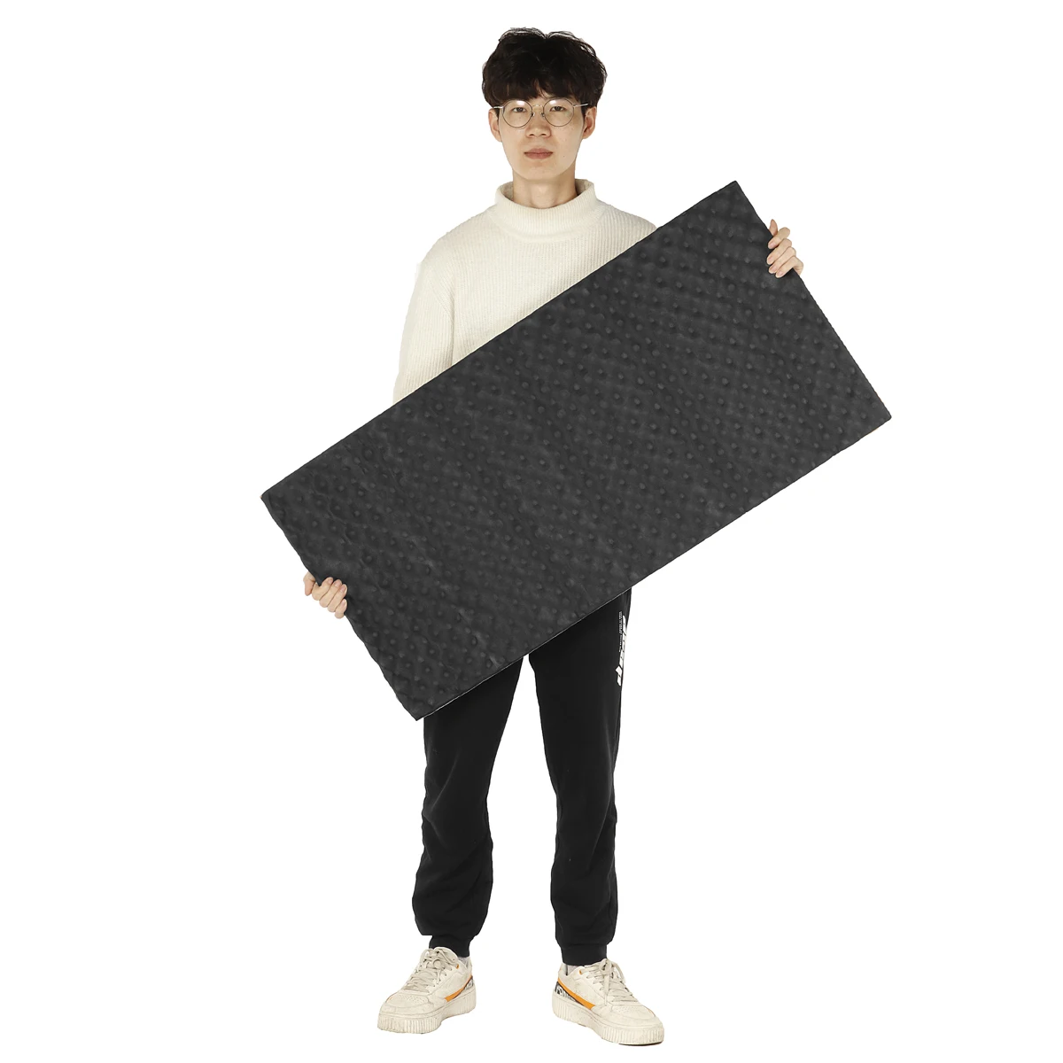 Sound Proofing Deadening Self Adhesive High Density Foam Cotton Egg Crate Car Hood Sound Proof Acoustic Insulation Mat