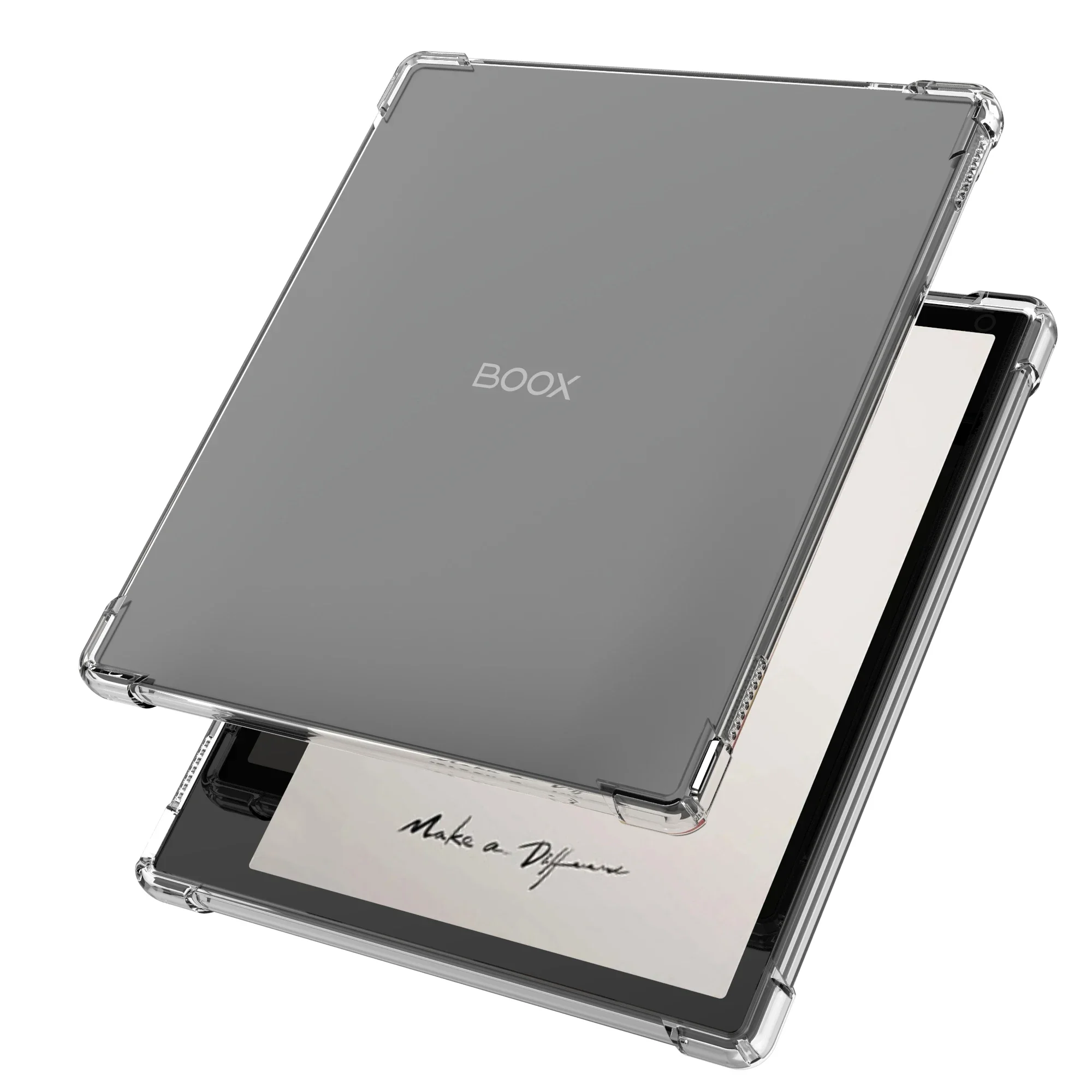 Transparent Flexible Soft Back Cover - Clear Lightweight Case
