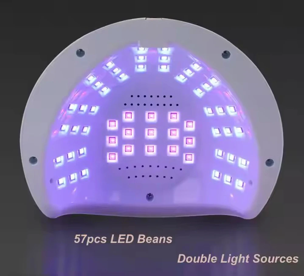 SUN S9 MAX Nail Dryer Machine 268W UV LED Lamp for Nails 57 Bead Gel Polish Curing Manicure Lamp With Auto Smart Sensor Nail Art